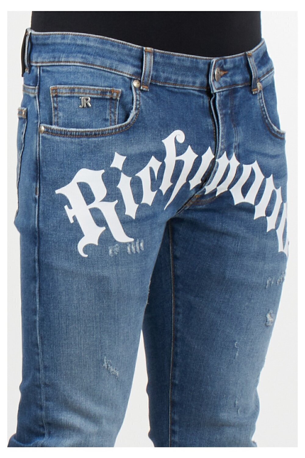 Jeans Taper Front Gothic Uomo - JEK PIT