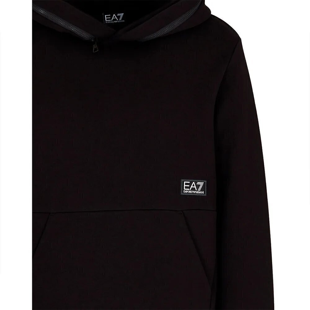EMPORIO ARMANI EA7  Felpa Train Tape Premium Zip Cappuccio Uomo |  JEK PIT