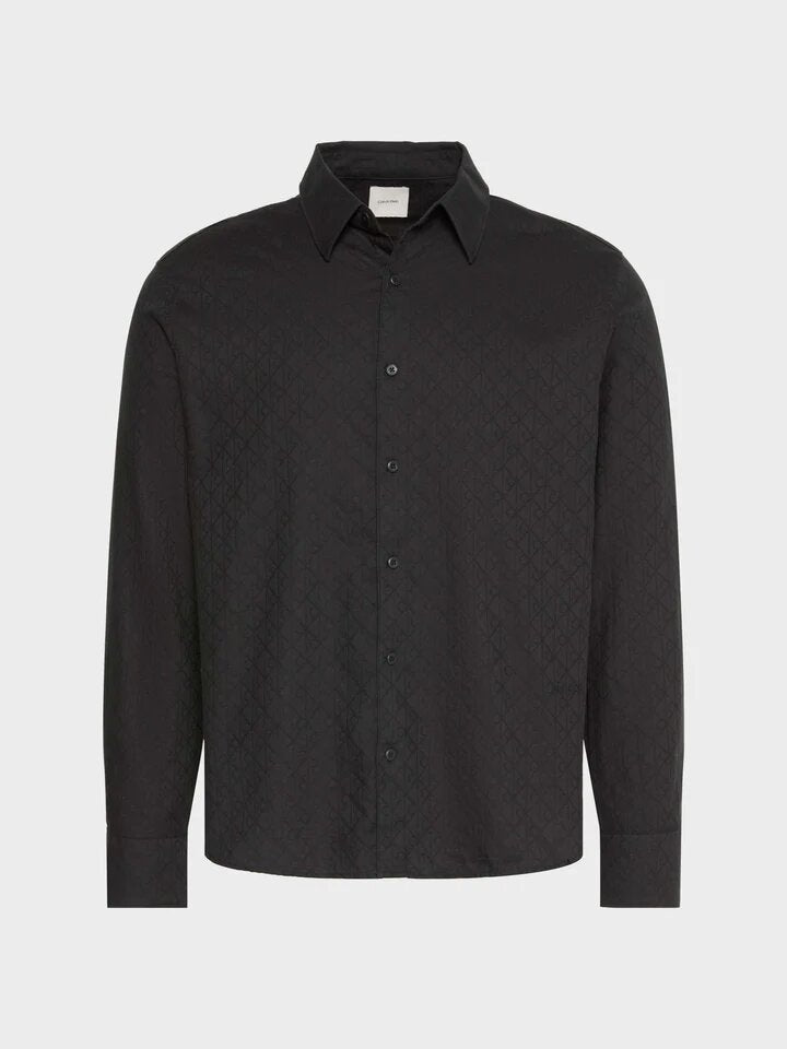 CALVIN KLEIN  Camicia Allover Uomo |  JEK PIT