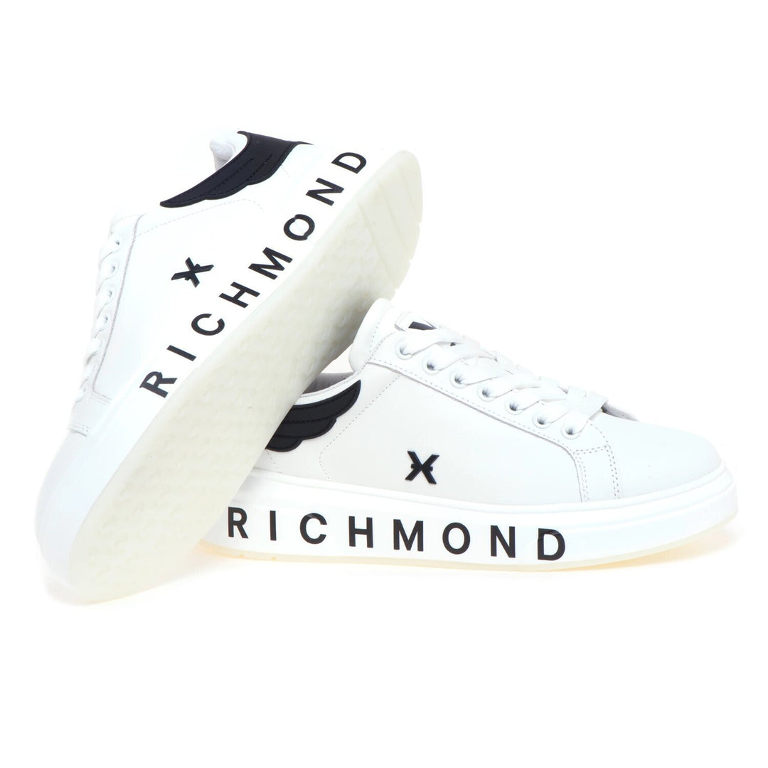 JOHN RICHMOND  Sneakers Leather Logo Su Para Uomo |  JEK PIT