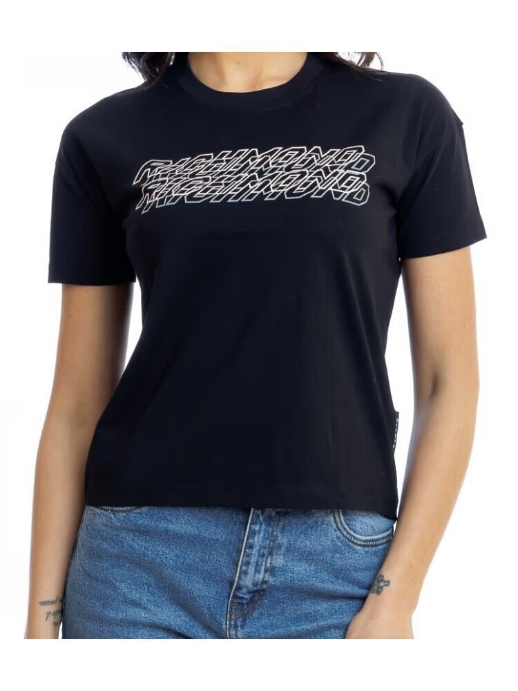 JOHN RICHMOND  t-Shirt Stampa Logo Multipla Donna |  JEK PIT