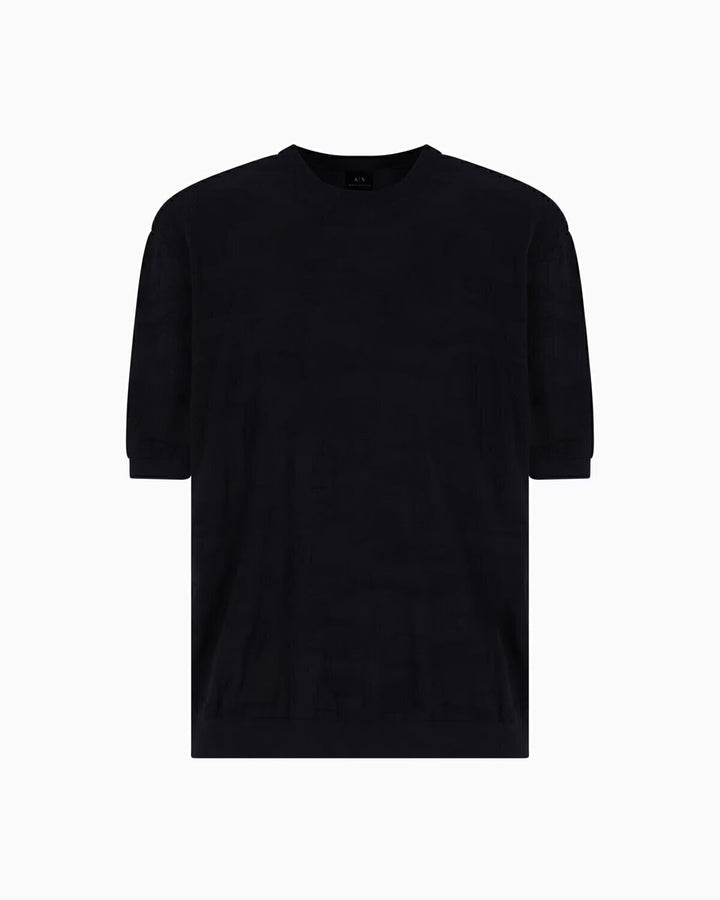 T-Shirt In Maglina Jacquard Uomo - JEK PIT