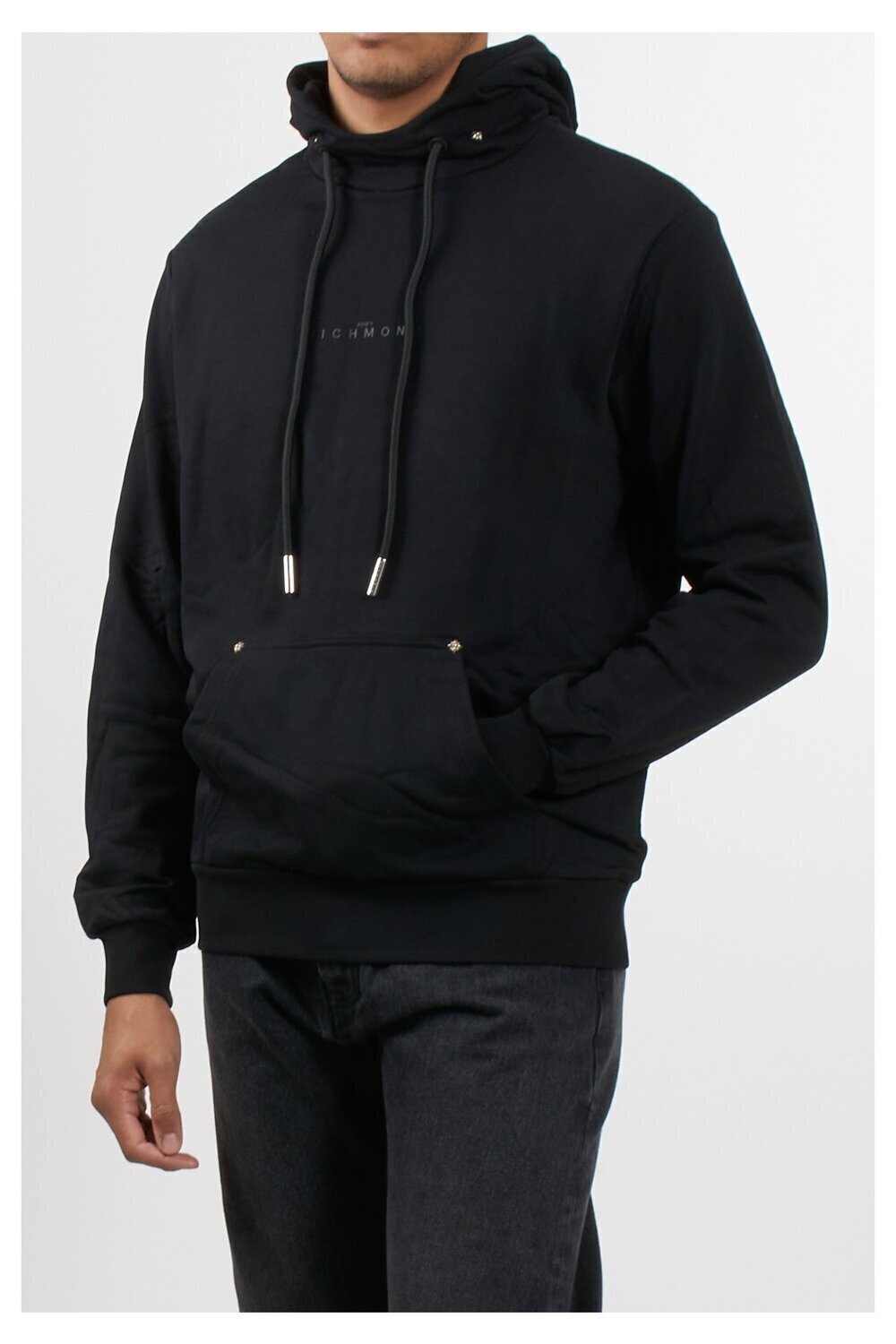 JOHN RICHMOND  Felpa Capp. Logo Su Toppa Retro Gr Uomo |  JEK PIT