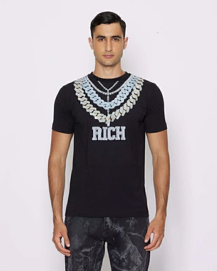 JOHN RICHMOND  t-Shirt Stampa Collane Gr Uomo |  JEK PIT