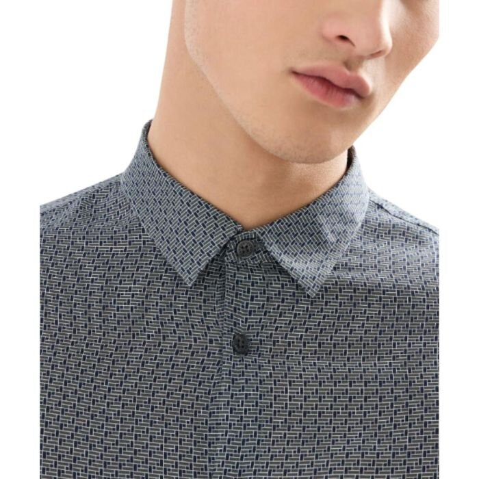 ARMANI EXCHANGE  Camicia a Righe Irreg. Lines Uomo |  JEK PIT