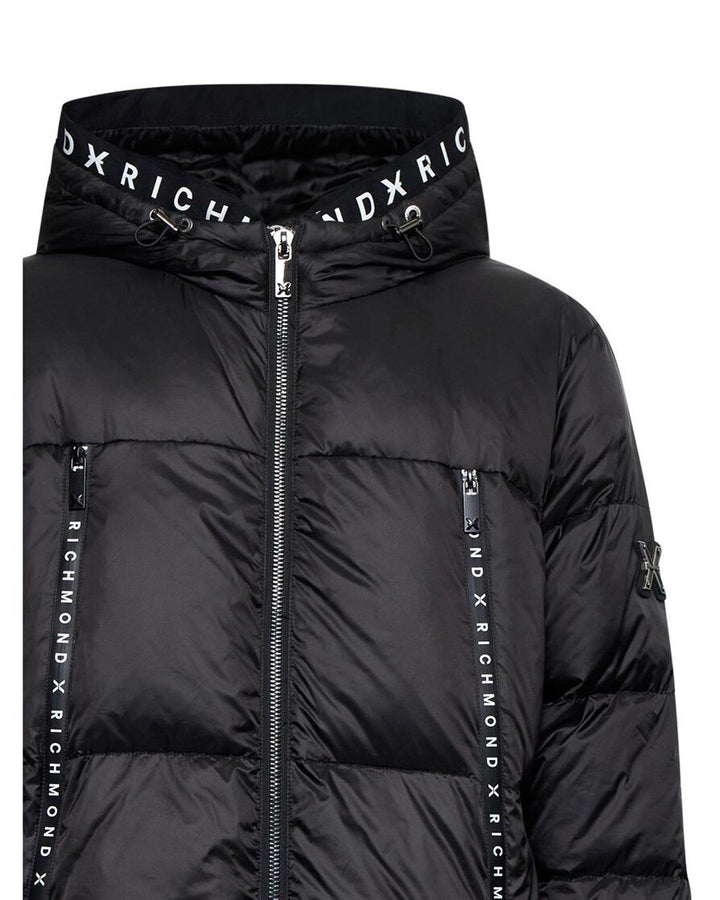 JOHN RICHMOND X  Piumino Con Zip Logate e Cappuccio Uomo |  JEK PIT
