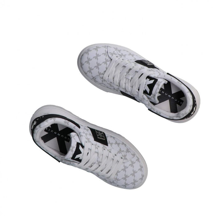 JOHN RICHMOND X  Sneakers Saffiano Logo x Allover Uomo |  JEK PIT