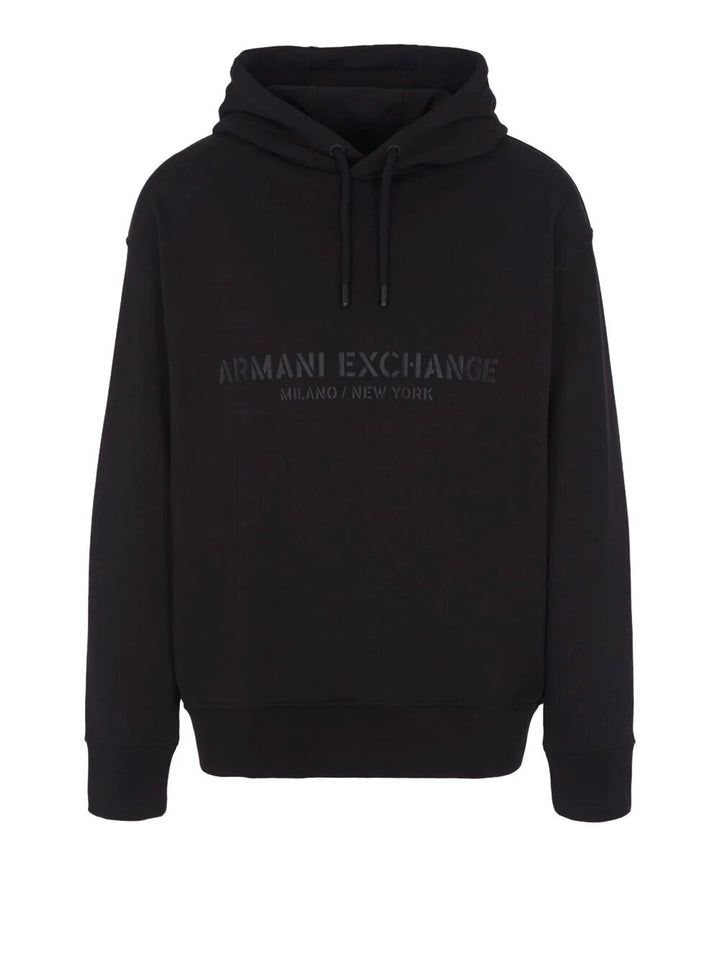 ARMANI EXCHANGE  Felpa Stampa In Gomma Centrale Uomo |  JEK PIT