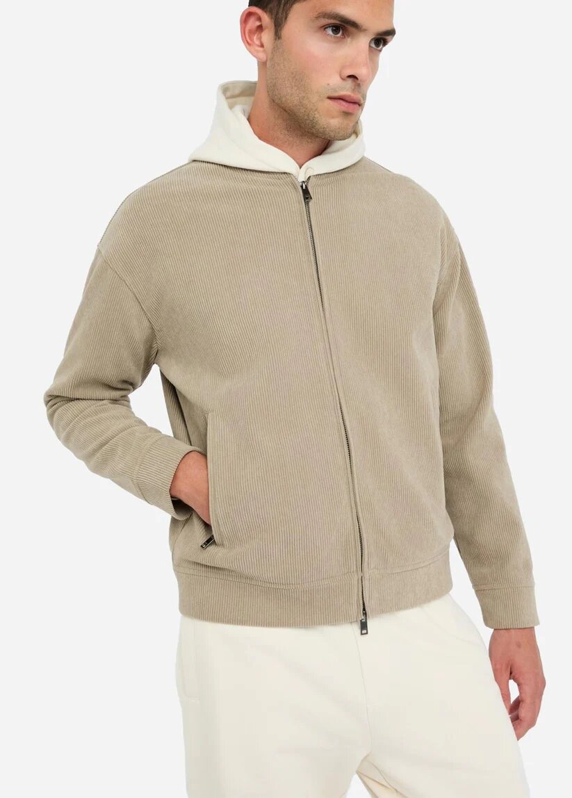 LIU-JO  Giubbino Bomber Navetta a Costine Uomo |  JEK PIT