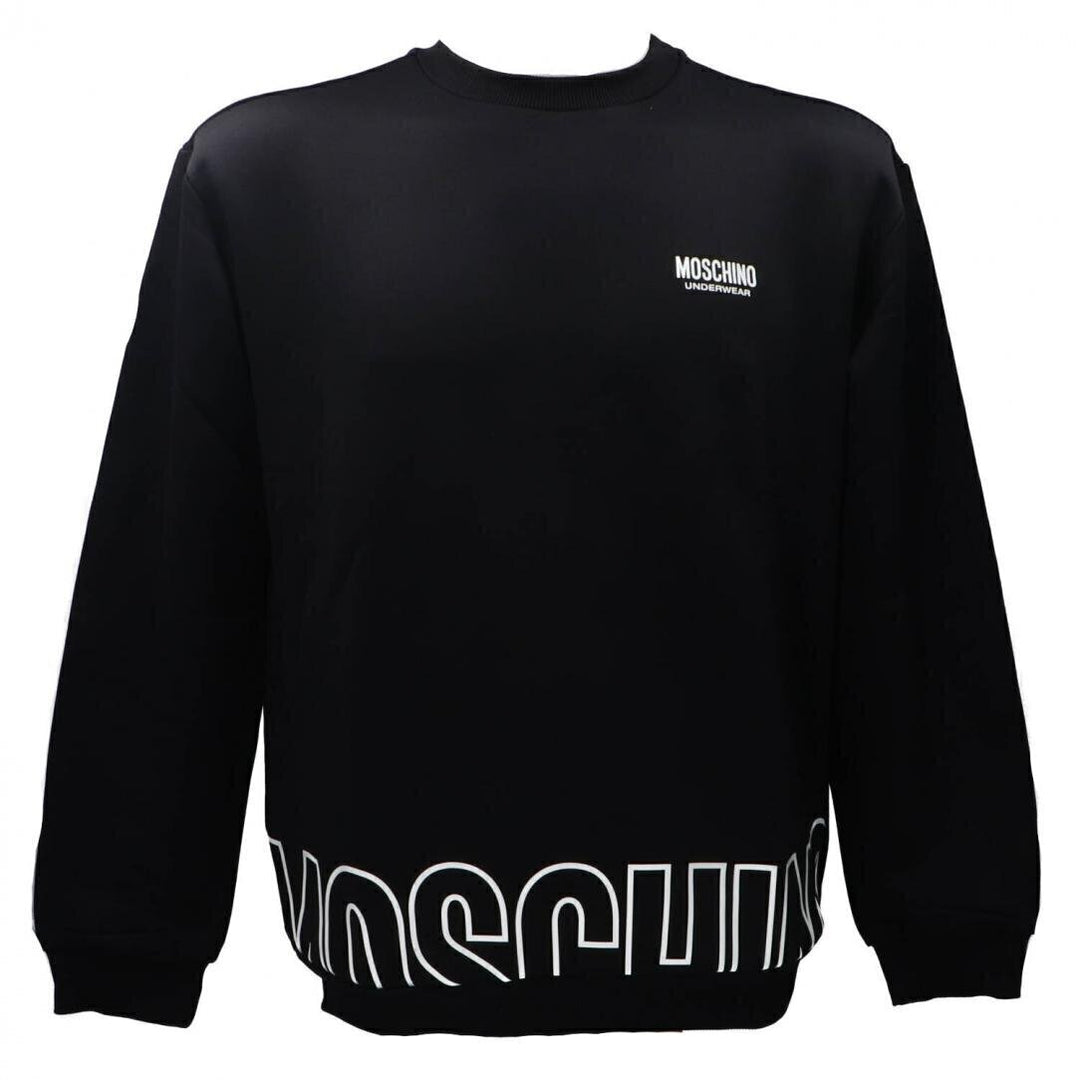 MOSCHINO  Felpa Doppio Logo Fondo Retro Gr Uomo |  JEK PIT