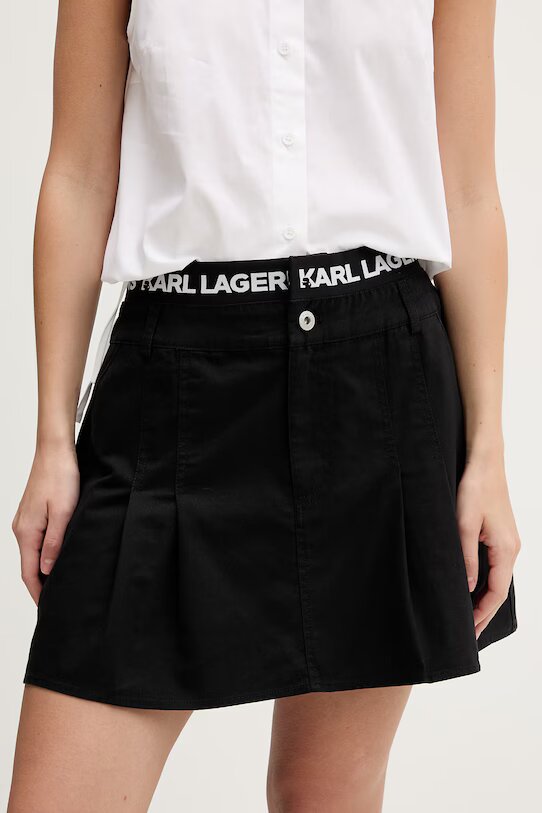 KARL LAGERFELD  Gonna Con Logo Su Elastico Donna |  JEK PIT
