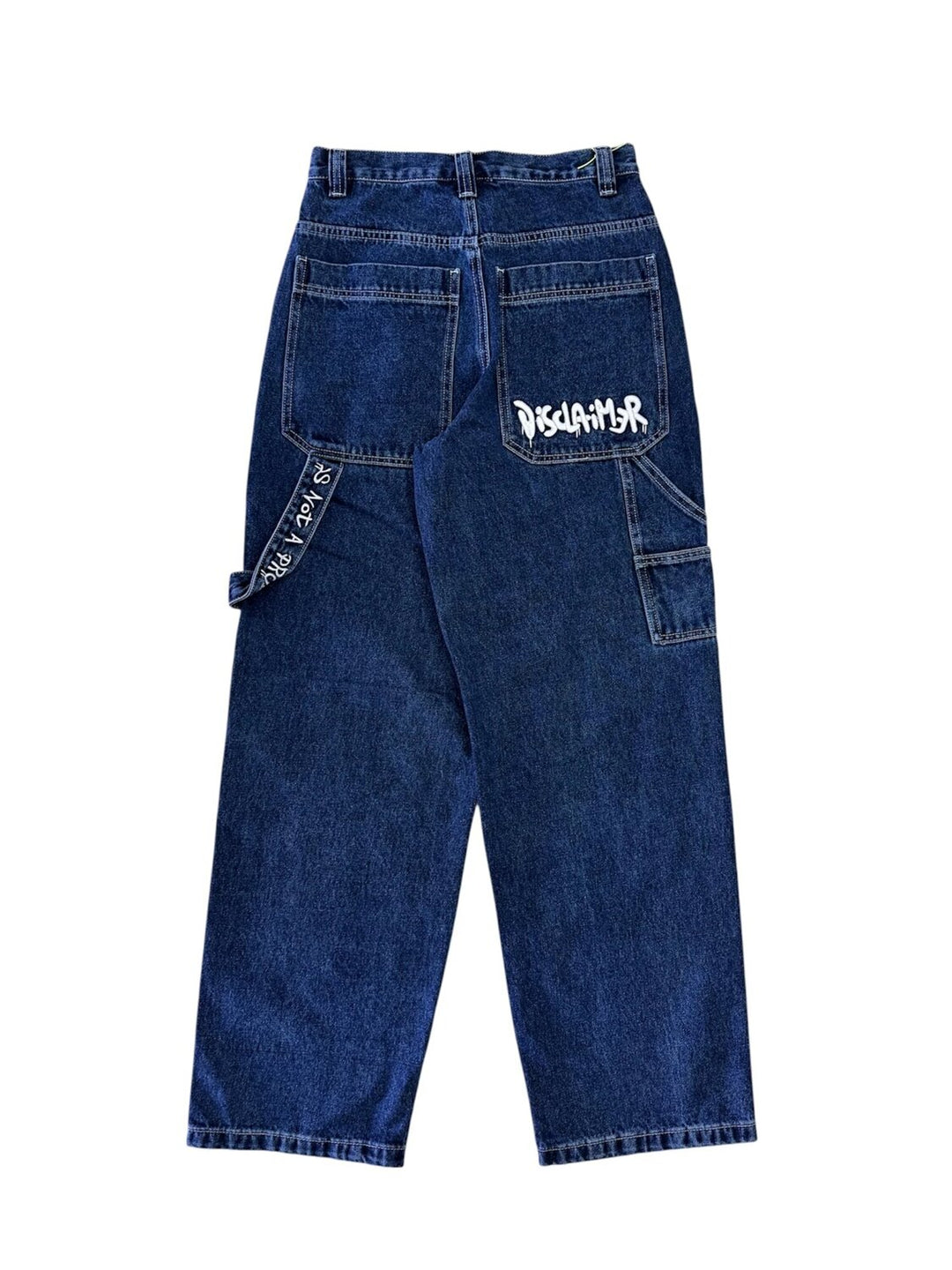 DISCLAIMER  Jeans Work Logo Ricamato Retro Uomo |  JEK PIT