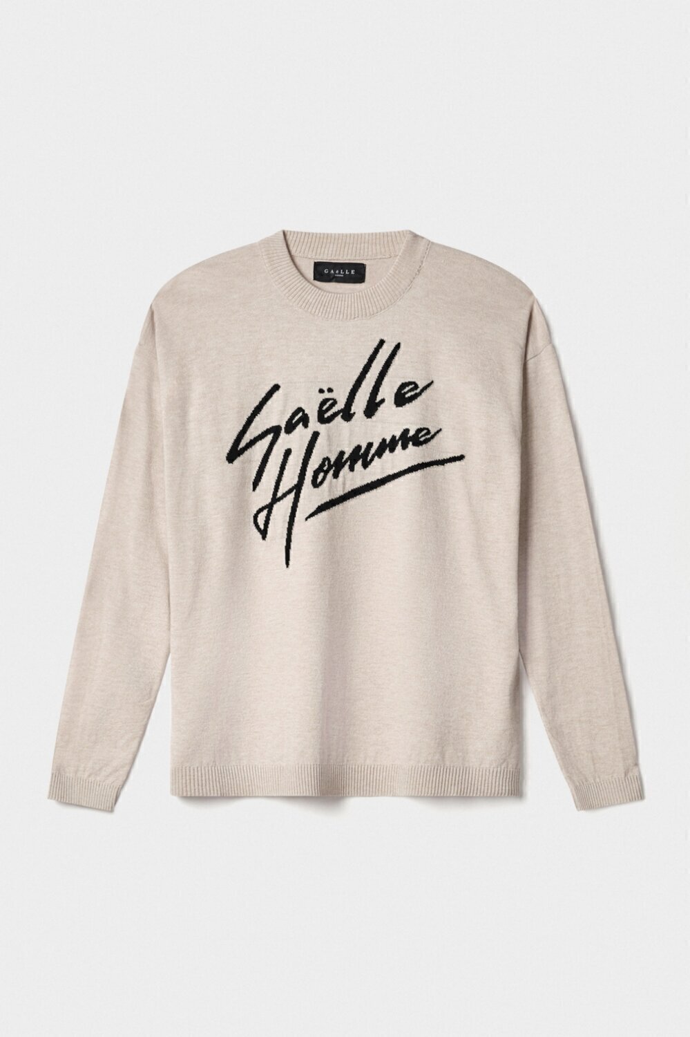 GAELLE  Maglione Giro Logo Corsivo Gr Uomo |  JEK PIT