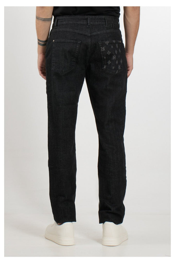 JOHN RICHMOND  Jeans 5 Pockets Tasca Logo Allover Uomo |  JEK PIT
