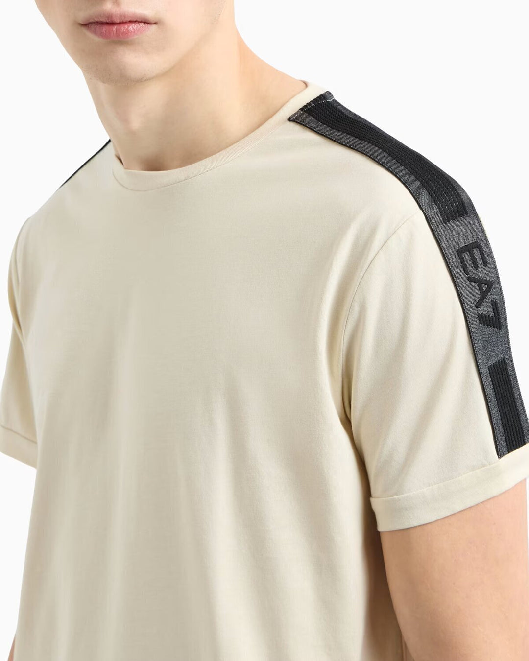 EMPORIO ARMANI EA7  t-Shirt Train Logo Series Su Banda Uomo |  JEK PIT