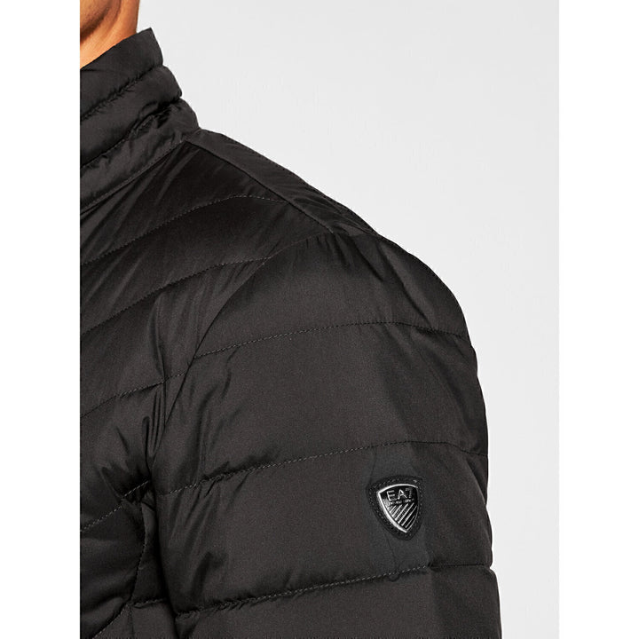 EMPORIO ARMANI EA7  Piumino Trapuntato Logo Cerniera Uomo |  JEK PIT