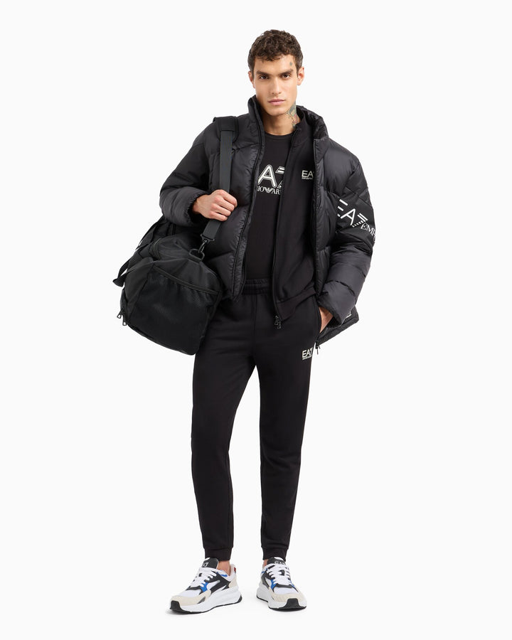 EMPORIO ARMANI EA7  Piumino Capp. Logo Manica Gr Uomo |  JEK PIT