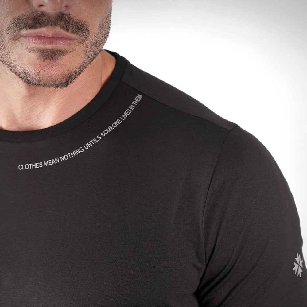 T-Shirt Stampa Collo E Logo Manica Uomo - JEK PIT