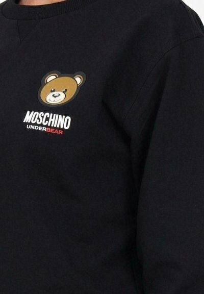 MOSCHINO  Felpa Giro Logo Orso Rilievo Gr Donna |  JEK PIT