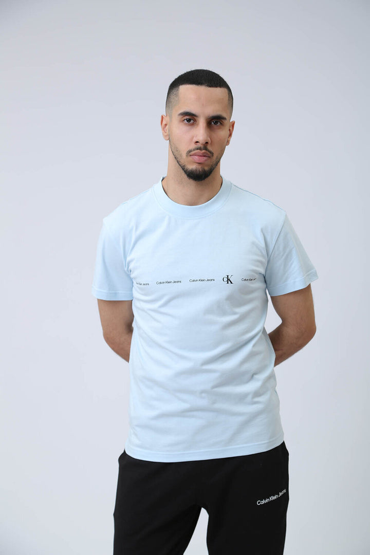 CALVIN KLEIN  t-Shirt Logo Centrale Pc Uomo |  JEK PIT