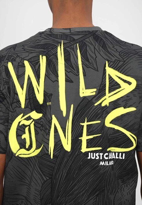 JUST CAVALLI  t-Shirt Wild Ones Logo Retro Uomo |  JEK PIT