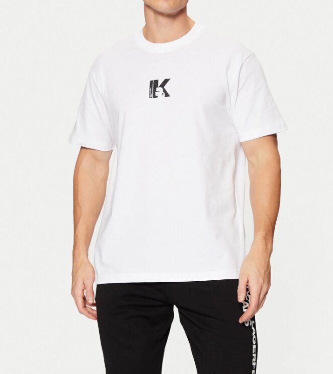 KARL LAGERFELD  t-Shirt Klj Reg Ss k-Logo Tee Centrale Uomo |  JEK PIT