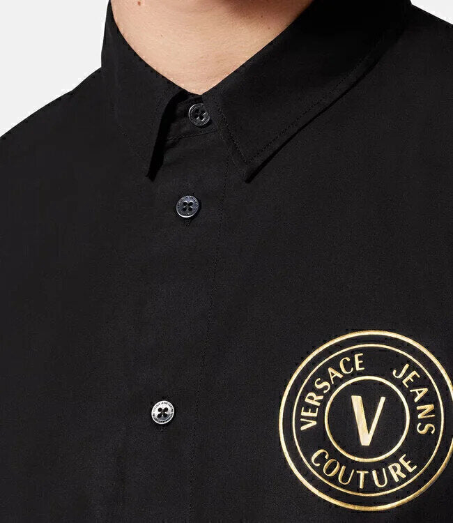 VERSACE JEANS  Camicia Con Ricamo Uomo |  JEK PIT