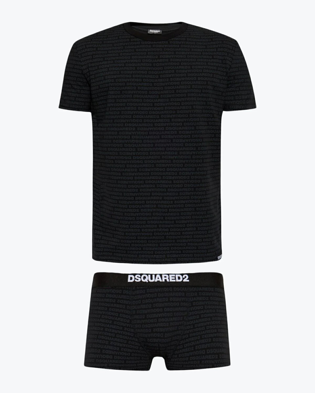 DSQUARED2  Completo t-Shirt e Boxer Allover Uomo |  JEK PIT