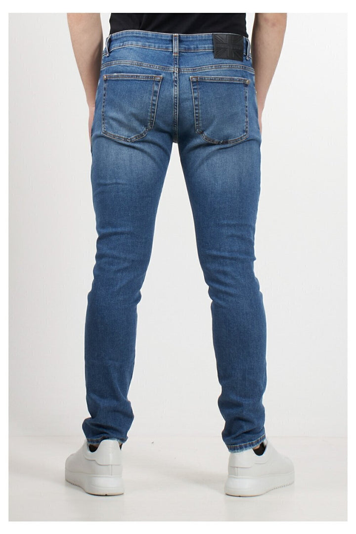 Jeans Taper Front Gothic Uomo - JEK PIT