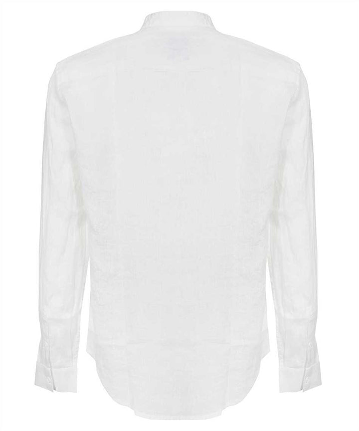 Camicia Coreana Basic In Lino Uomo - JEK PIT