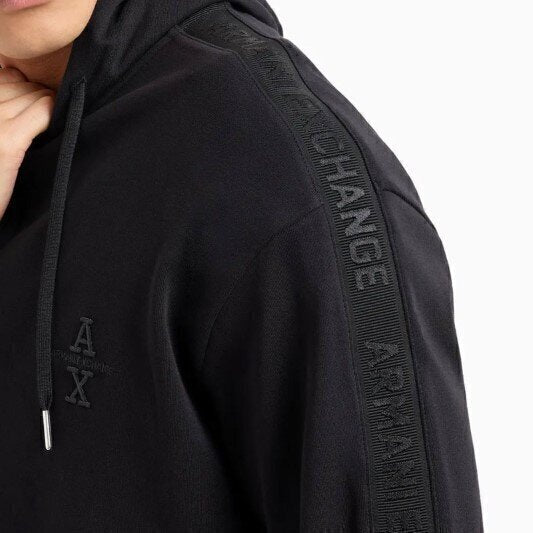 ARMANI EXCHANGE  Felpa Cappuccio Logo Su Banda Uomo |  JEK PIT