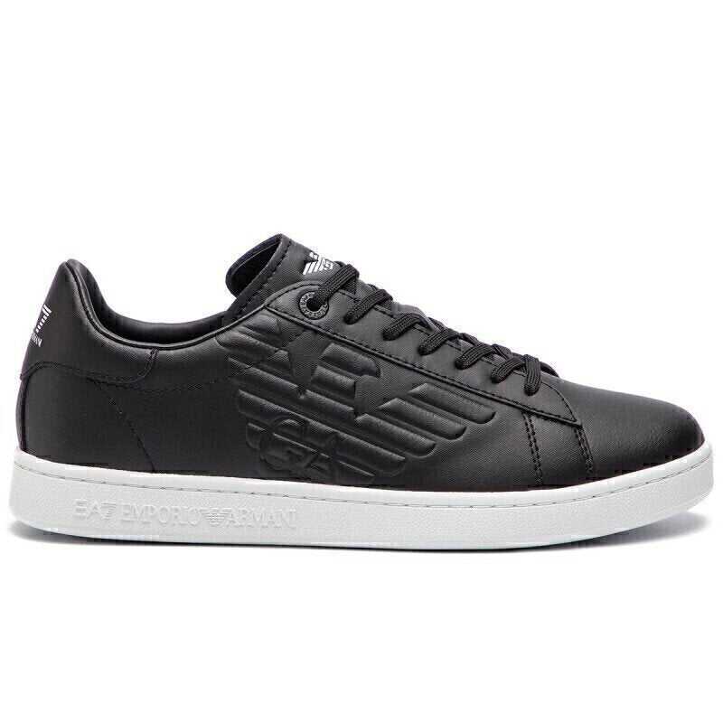 EMPORIO ARMANI EA7  Sneakers Nera Para Bian Uomo |  JEK PIT