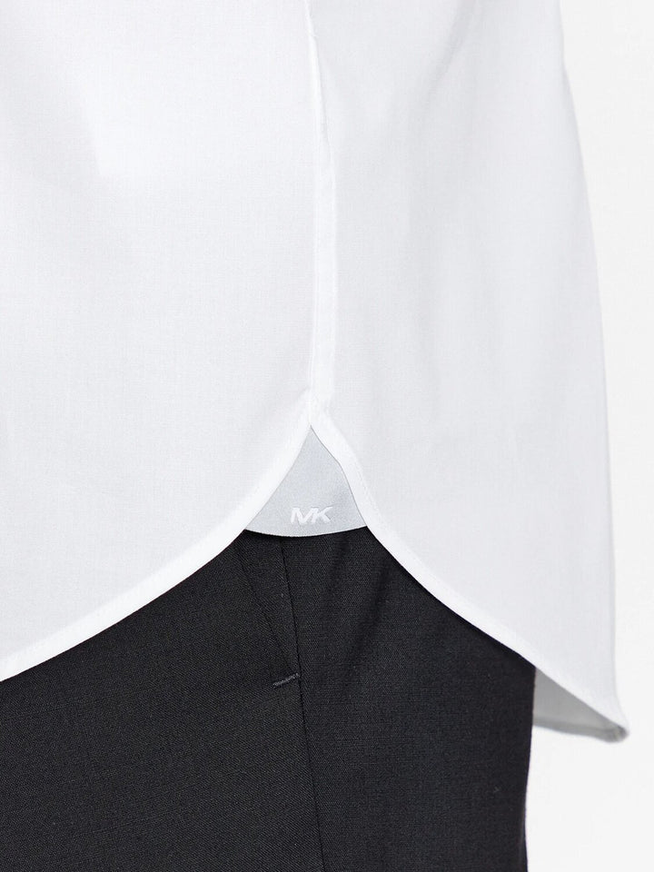 MICHAEL KORS  Poplin Contrast Emb Bottoni Neri Uomo |  JEK PIT