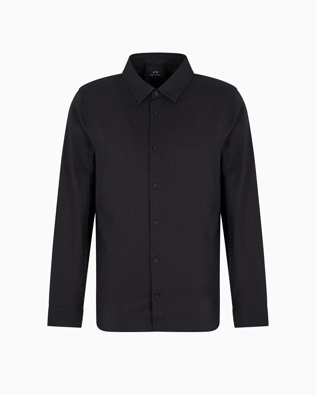 ARMANI EXCHANGE  Camicia Logo Allover Su Tinta Gr Uomo |  JEK PIT
