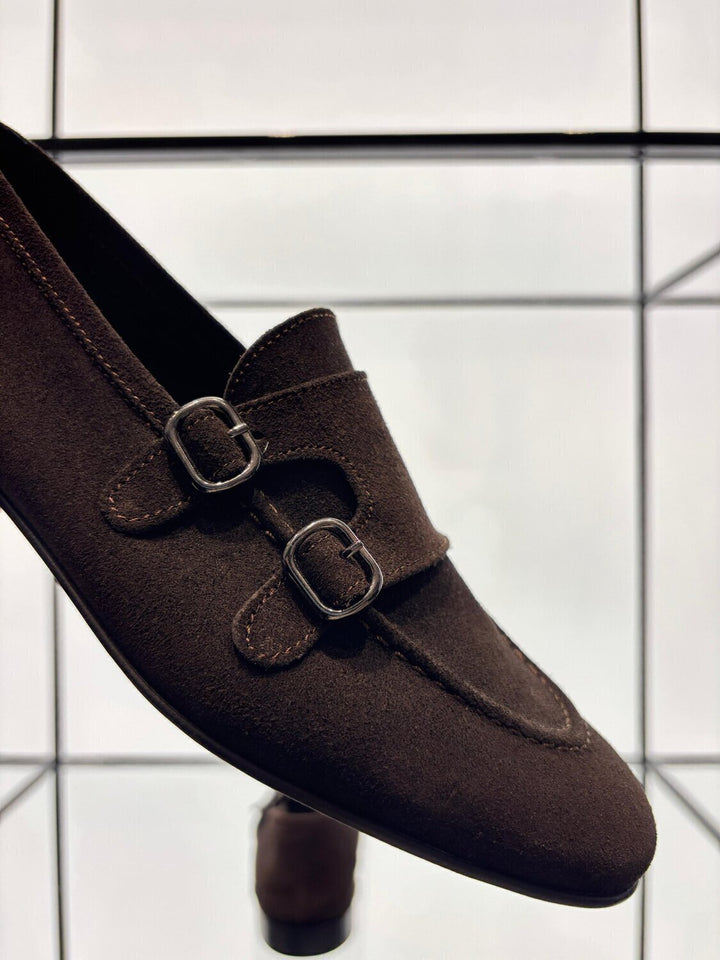 NICOL SMITH  Mocassino Camoscio D. Fibbia Uomo |  JEK PIT