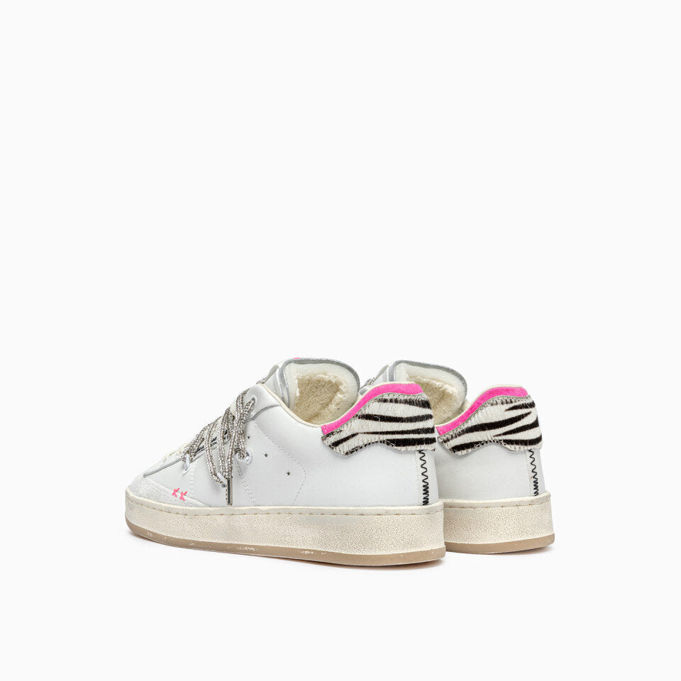 CRIME LONDON  Sneakers Patch Leop. e Lacci Argent. Donna |  JEK PIT