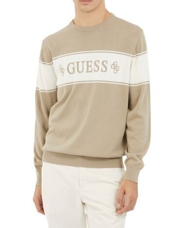GUESS  Maglione Giro Rasato Logo Fascia Uomo |  JEK PIT