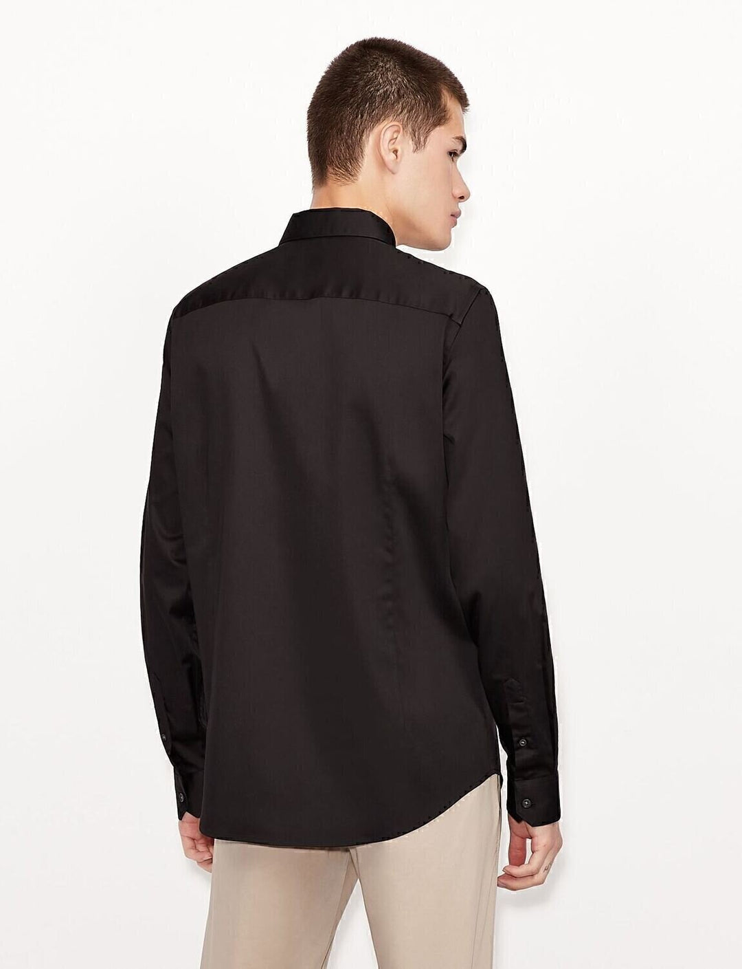 ARMANI EXCHANGE  Camicia Basic Logo Ricamato Uomo |  JEK PIT