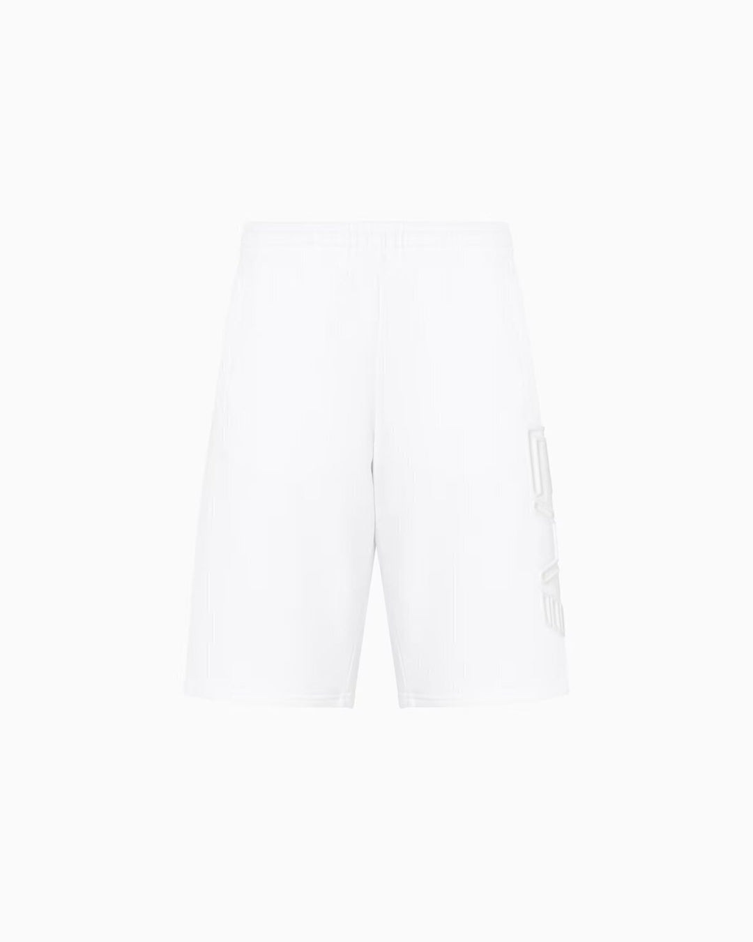 EMPORIO ARMANI EA7  Bermuda Train Logo Series Laterale Uomo |  JEK PIT