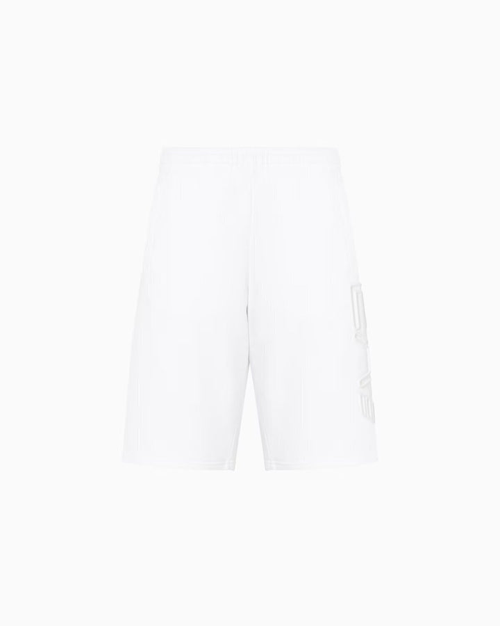 EMPORIO ARMANI EA7  Bermuda Train Logo Series Laterale Uomo |  JEK PIT