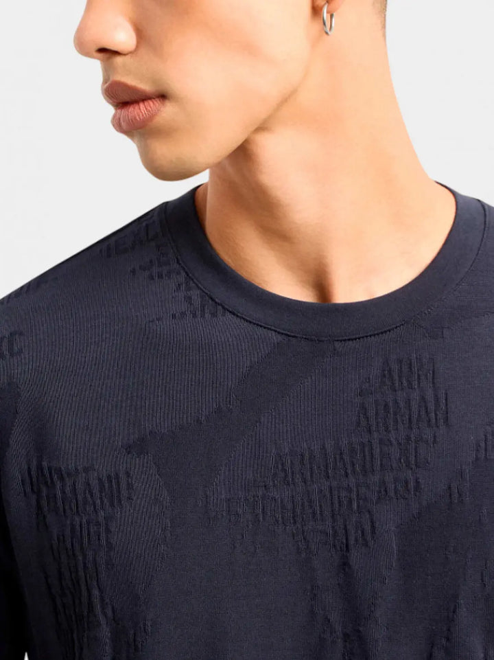 ARMANI EXCHANGE  t-Shirt Logo-Disegno Su Tinta Uomo |  JEK PIT