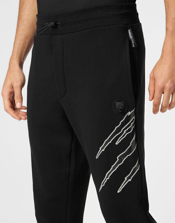PLEIN SPORT  Pantalone Stampa e Logo Tiger Uomo |  JEK PIT