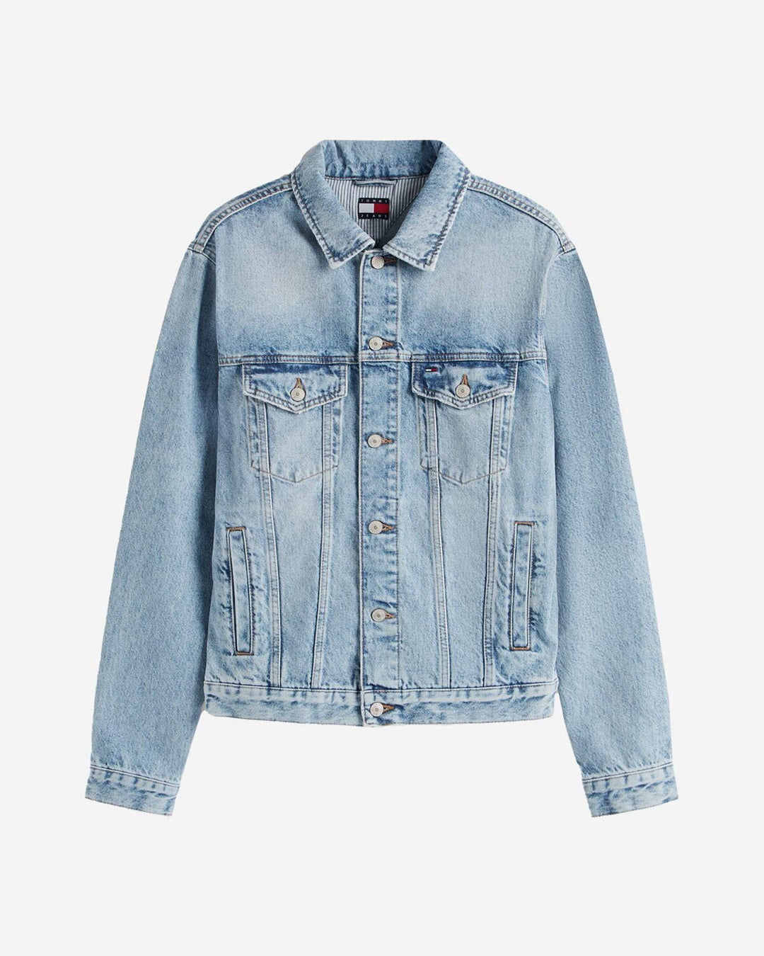 TOMMY HILFIGER  Giubbino In Jeans Rayan Bandiera Retro Uomo |  JEK PIT