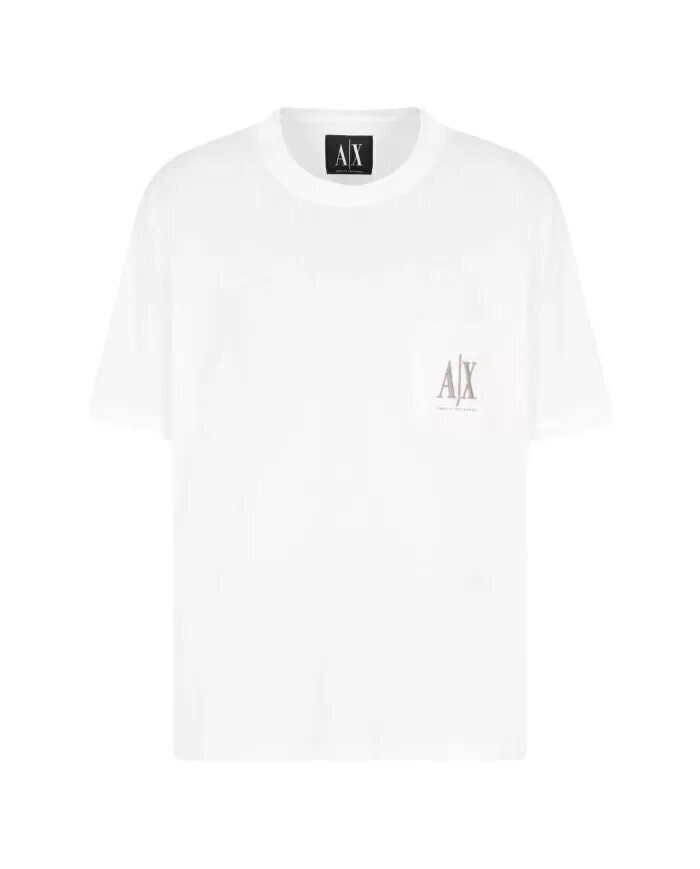 ARMANI EXCHANGE  t-Shirt Con Ricamo Su Taschino Uomo |  JEK PIT