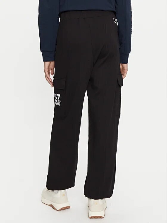 EMPORIO ARMANI EA7  Pantalone Con Tasconi Logo Retro Donna |  JEK PIT