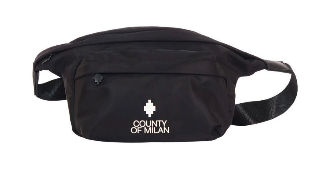 COUNTY OF MILAN - BURLON  Marsupio Nylon Stampa Uomo |  JEK PIT