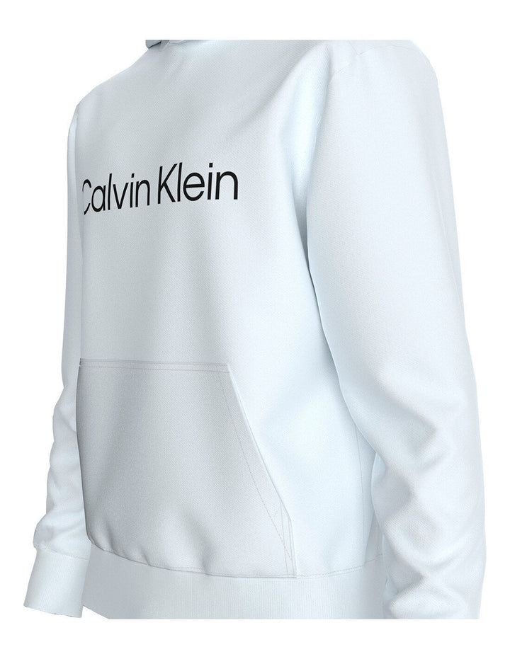 CALVIN KLEIN  Felpa Capp. Ls Eu Standard Logo Grande Uomo |  JEK PIT