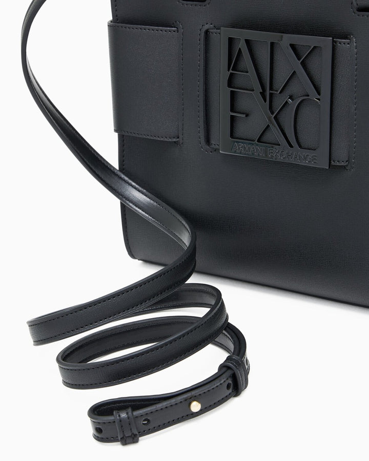ARMANI EXCHANGE  Borsa Suse Tote Logo Fibbia Quadrata Donna |  JEK PIT