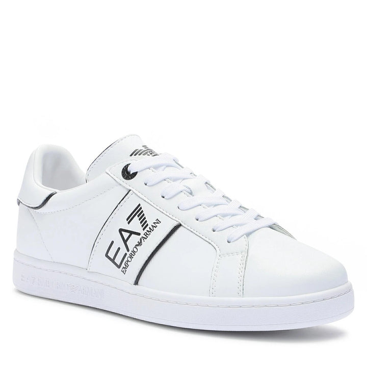 EMPORIO ARMANI EA7  Sneakers Fascia Logo Leather Uomo |  JEK PIT