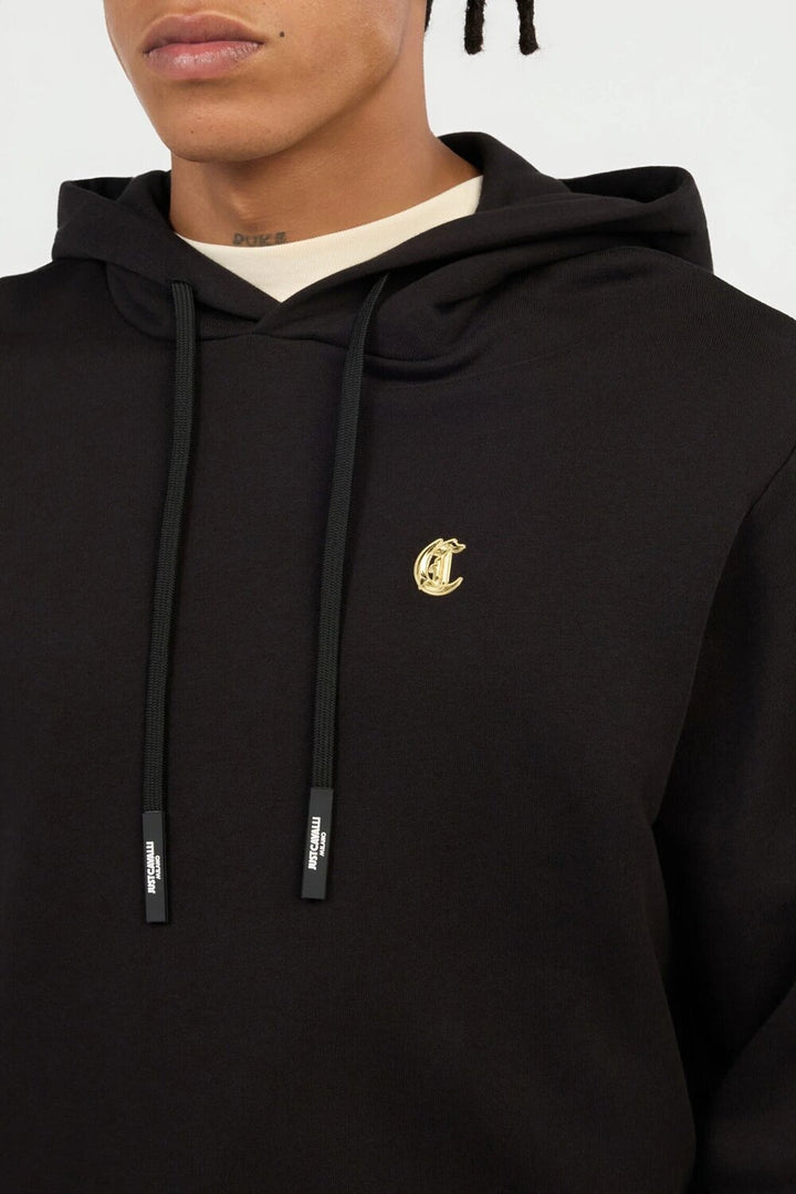JUST CAVALLI  Felpa Con Cappuccio Thermoadesive Uomo |  JEK PIT